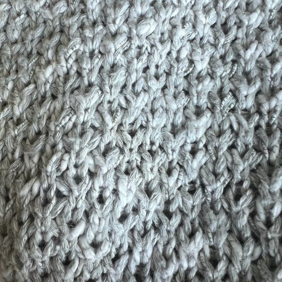 Abercrombie & Fitch Cotton Blend Cardigan Sweater Size L in Grey - Picture 7 of 7